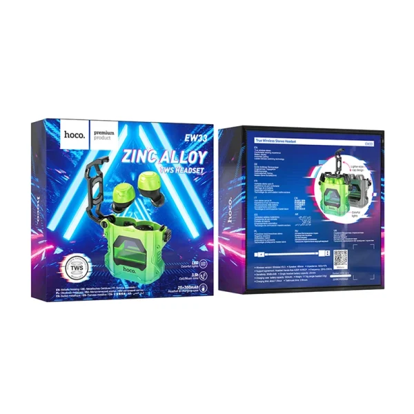 هندزفری بلوتوثی هوکو مدل EW33 Zinc Alloy