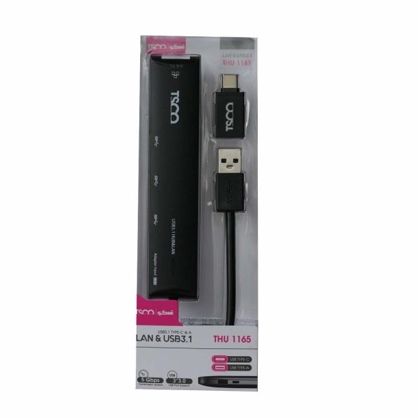 هاب 4 پورت USB 3.0 تسکو مدل THU1165