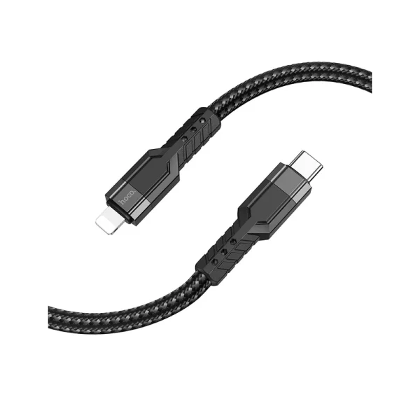 کابل دیتا و شارژ تایپ سی به لایتنینگ هوکو مدل U110