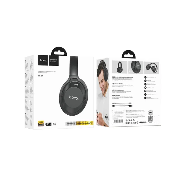 هدفون بلوتوثی هوکو مدل W37 ANC