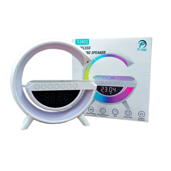 چراغ خواب ، اسپیکر و شارژر وایرلس پی نت مدل S3401