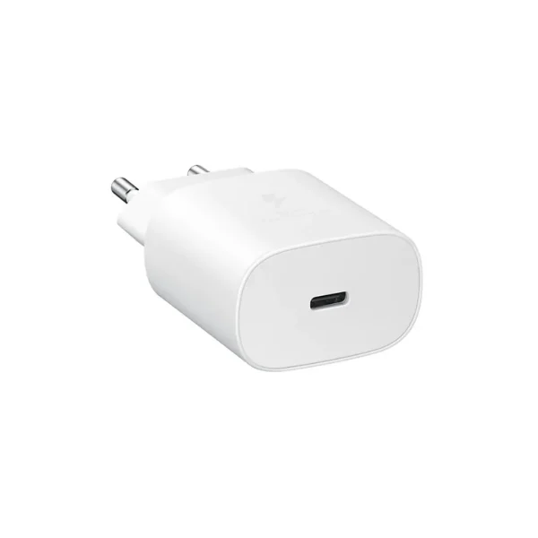 شارژر دیواری 25 وات دو پین سامسونگ EP-TA800 (اورجیــنال) همراه با کابل