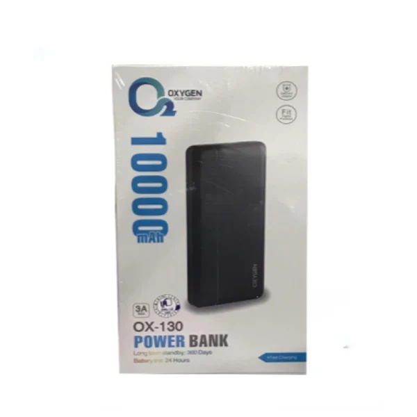 پاوربانک فست شارژ 10000 میلی آمپر اکسیژن مدل OX-130