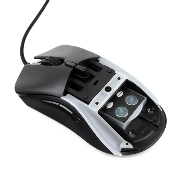 موس گیمینگ سیمی RGB هیسکا مدل HX-MOG340