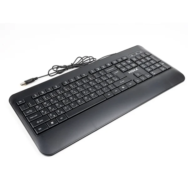 کیبورد سیمی هیسکا مدل HX-KE205