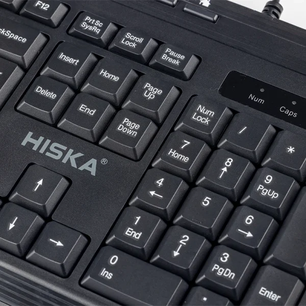 کیبورد سیمی هیسکا مدل HX-KE200