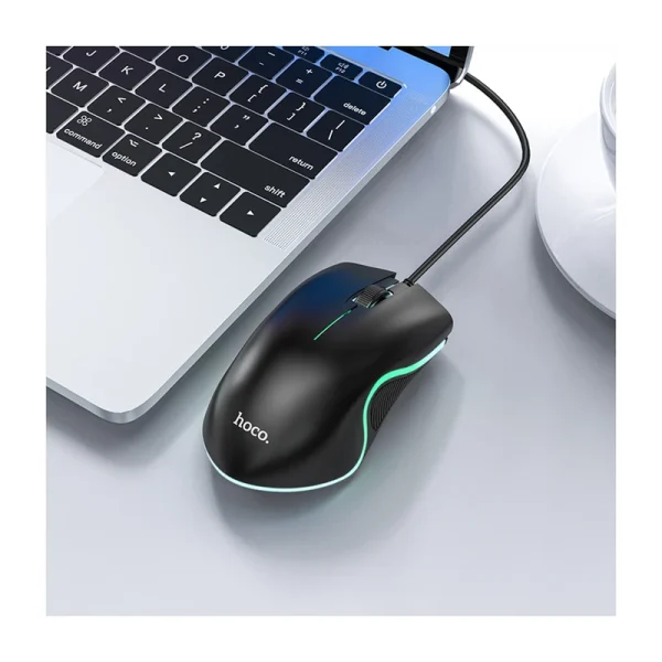 موس گیمینگ سیمی RGB هوکو مدل GM19