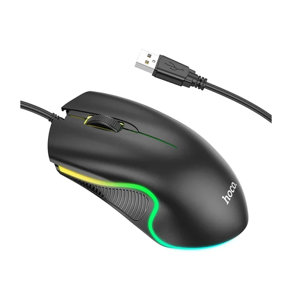 موس گیمینگ سیمی RGB هوکو مدل GM19