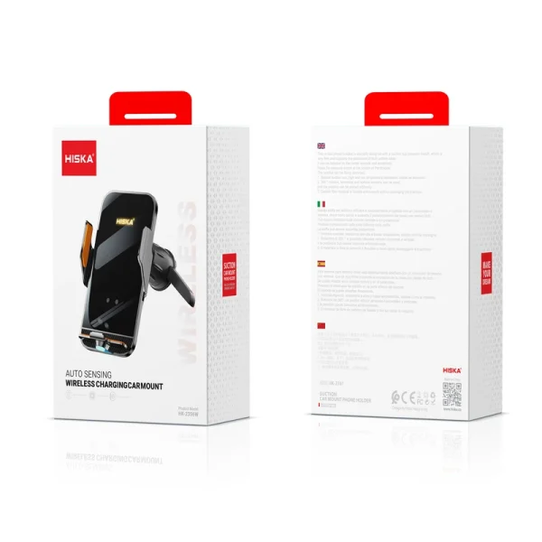 پایه نگهدارنده و شارژر بی سیم گوشی موبایل هیسکا مدل HK-2356W