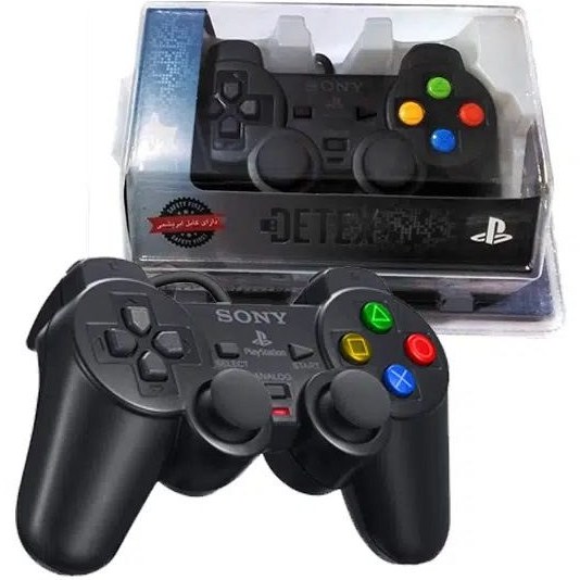 دسته بازی تکی شوک دار سونی PS2 دتکس