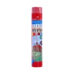 arkayol.ir - مداد رنگی 12رنگ کلاسیک استوانه ای فلزی فابرکاستل FaberCastle