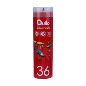 Arkayol.ir- مداد رنگی 36 رنگی استوانه ای فلزی کویلو QUILO
