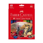 arkayol.ir - مداد رنگی 48 رنگ کلاسیک جعبه مقوایی فابر کاستل FABERCASTELL