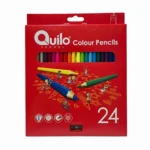 arkayol.ir - مداد رنگی 24 رنگ جعبه مقوایی کویلو Quilo