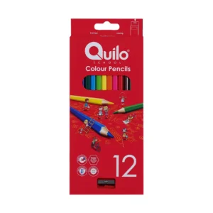 arkayol.ir - مداد رنگی 12 رنگی جعبه مقوایی کویلو Quilo